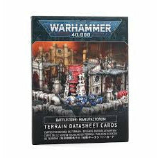 Battlezone: Manufactorum Terrain Datasheet Cards