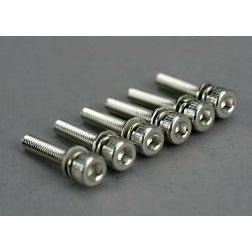 TRA5142 3x15mm Cap Head Screws (6 pcs)
