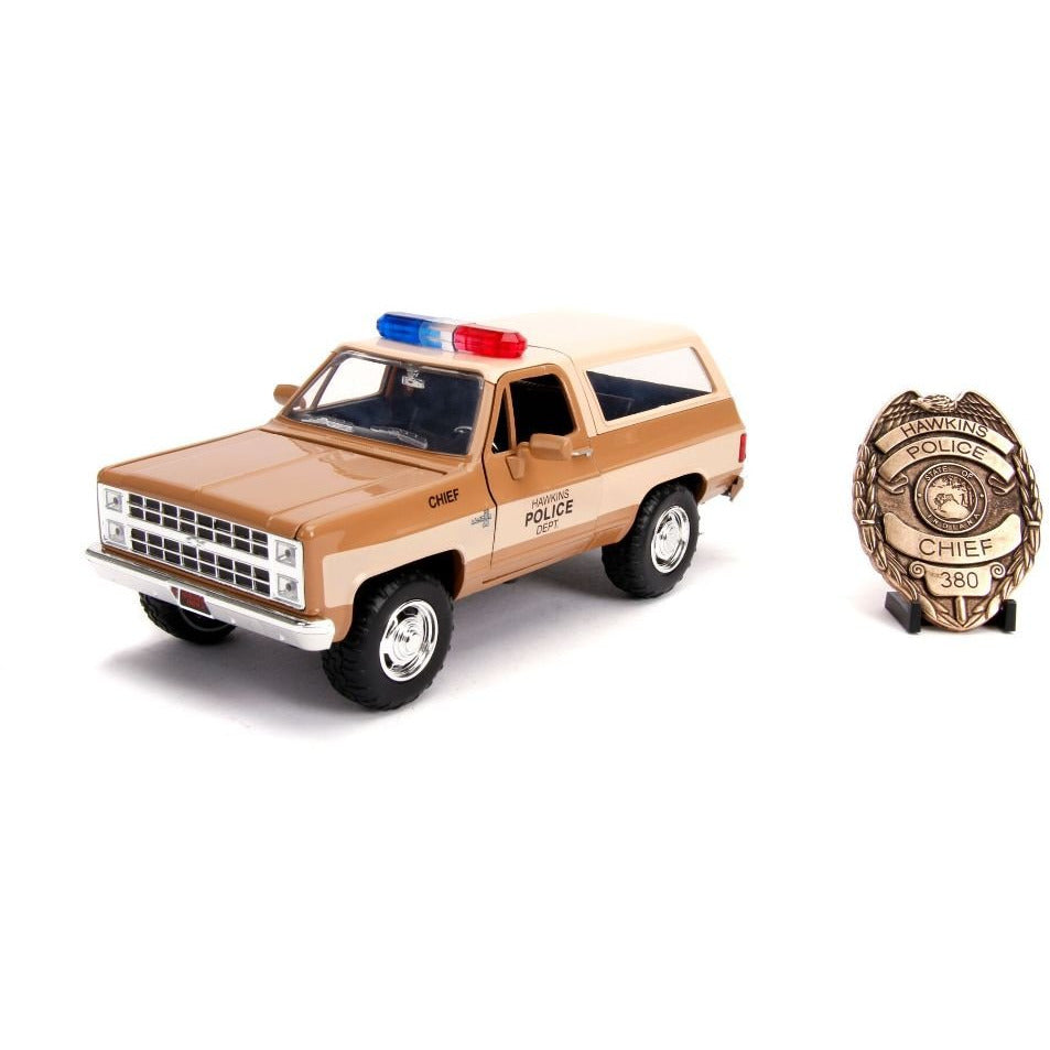Stranger Things - Hopper's Chevy Blazer w/ Police Badge