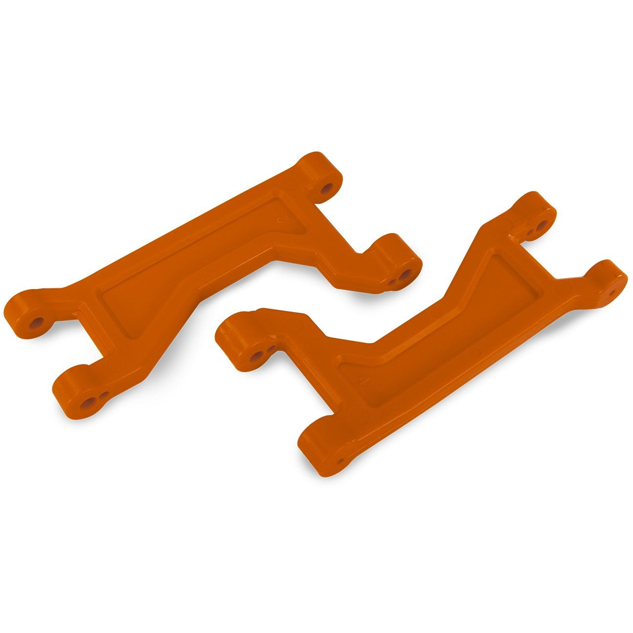 TRA8929T MAXX suspension arm, upper, orange (left or right, front or rear)(2)