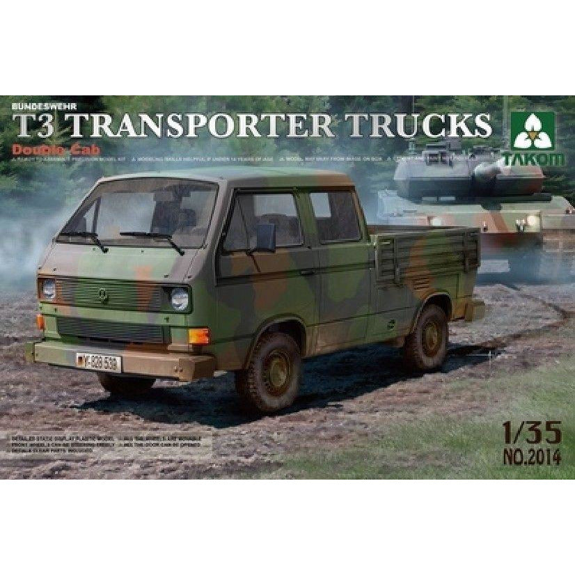 Bundes TS Transporter Double Cab 1/35 by Takom