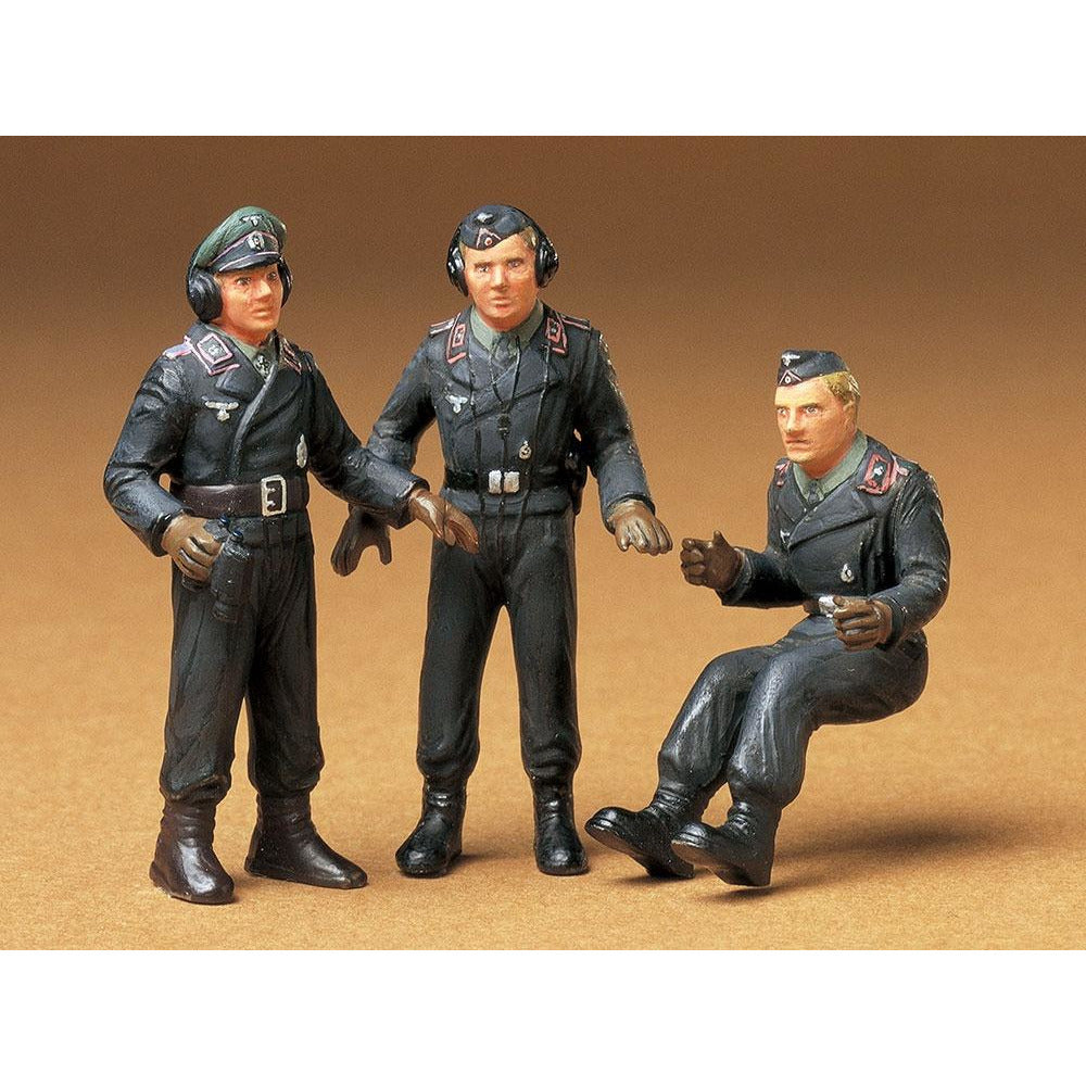 WWII German Tank Crew #35001 1/35 Figure Kit by Tamiya