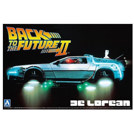 Back to the Future Delorean (Part 2) 1/24 Model Car Kit #05917 by Aoshima