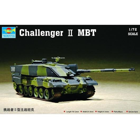 Challenger II MBT 1/72 by Trumpeter