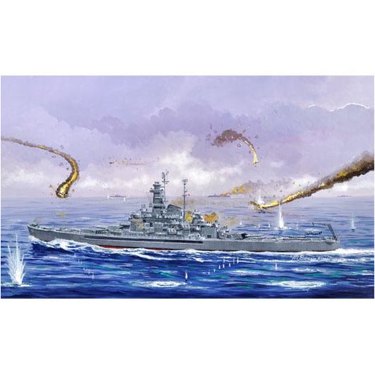 USS South Dakota BB-57 Battleship 1/700 Model Ship Kit #05760 by Trumpeter