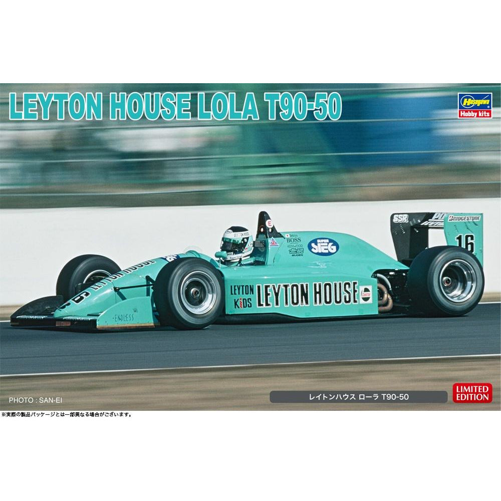 Leyton House Lola T90-50 1/24 Model Car Kit #20452 by Hasegawa