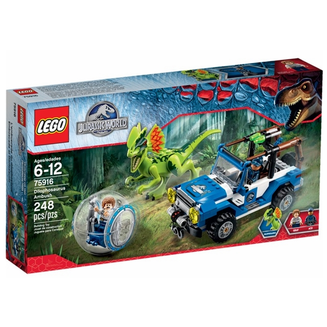 Lego Jurassic World: Dilophosaurus Ambush 75916