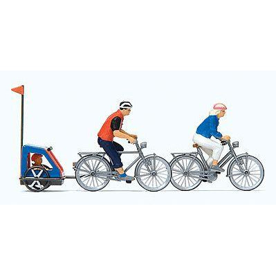 Family on Bike Trip (HO)