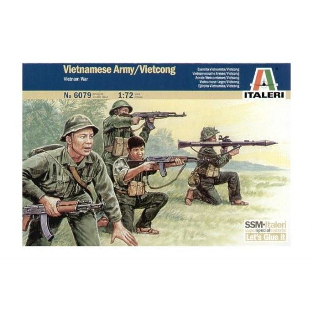 World War II Vietnamese Army/Vietcong 1/72 #6079 by Italeri