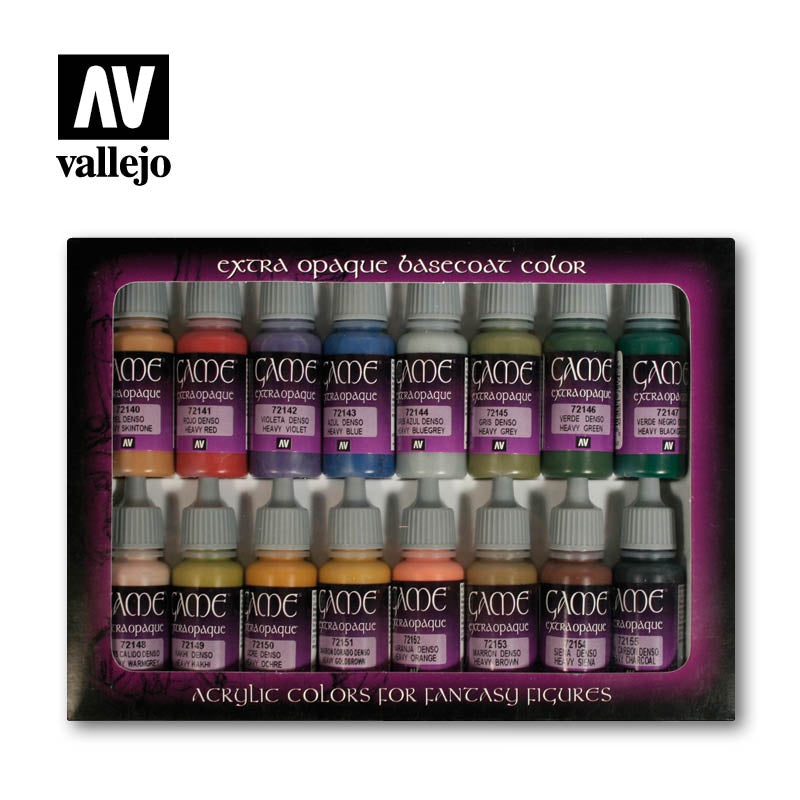 VAL72290 Extra Opaque Paint Set