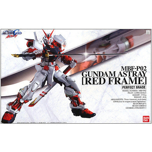 PG 1/60 Build Fighters-P02 Astray Red Frame #5063544 by Bandai