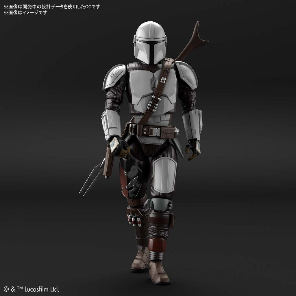 Star Wars The Mandalorian (Beskar Armor) 1/12 Action Figure Model Kit #5061796 by Bandai