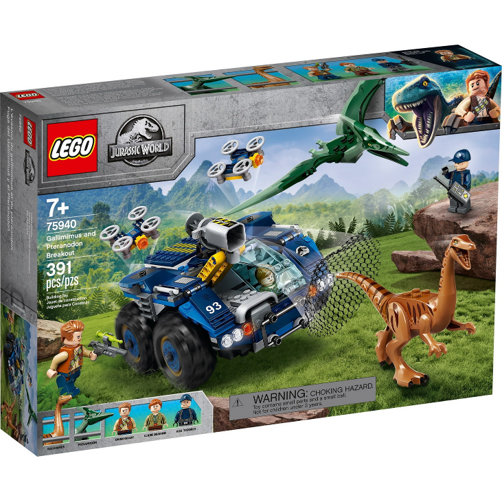 Lego Jurassic World: Gallimimus and Pteranodon Breakout 75940