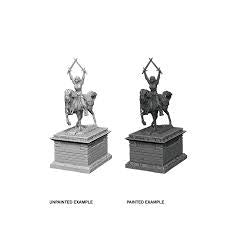 D&D Unpainted Mini - Heroic Statue 90210