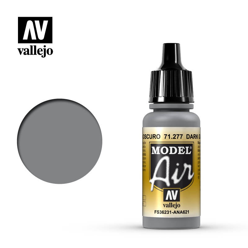 Vallejo Model Air 71.277 Dark Gull Grey 17mL