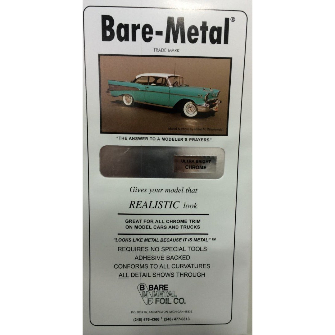 Bare Metal Foil - Ultra Bright Chrome BAR004