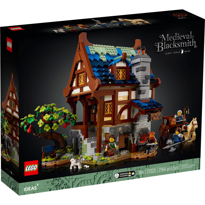 Lego Ideas: Medieval Blacksmith 21325