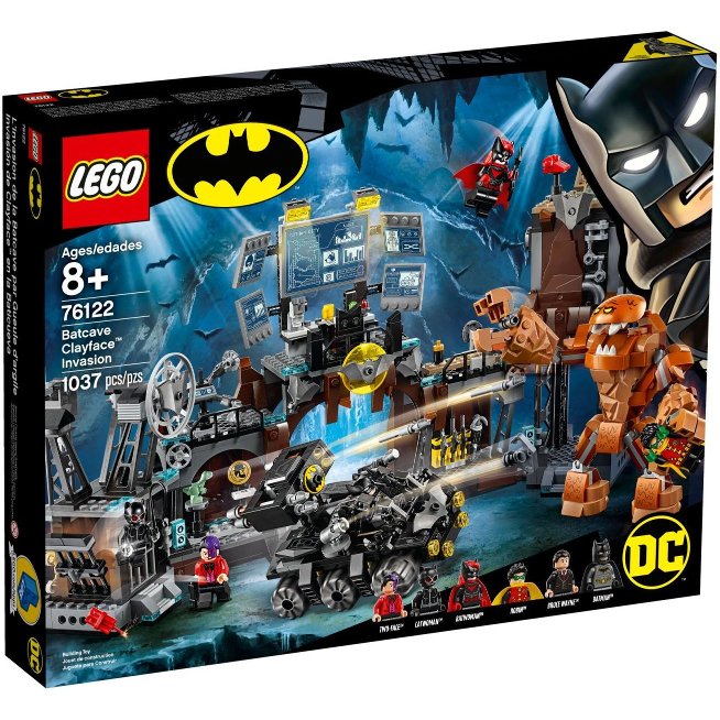 Lego DC Super Heroes: Batman: Batcave Clayface Invasion 76122