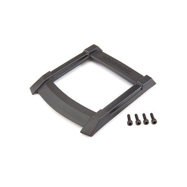 Traxxas Skid plate, roof (body) (black)/ 3x10mm CS (4) TRA8917