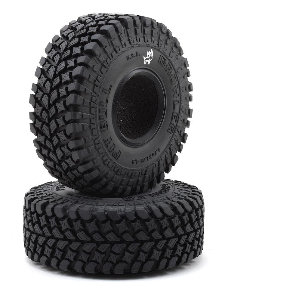 Pit Bull Xtreme RC Growler AT/Extra 1.9inch SCALE RC Crawler Tires w/ Stage Foams - Alien Kompound 2pcs fit AXIAL wheels