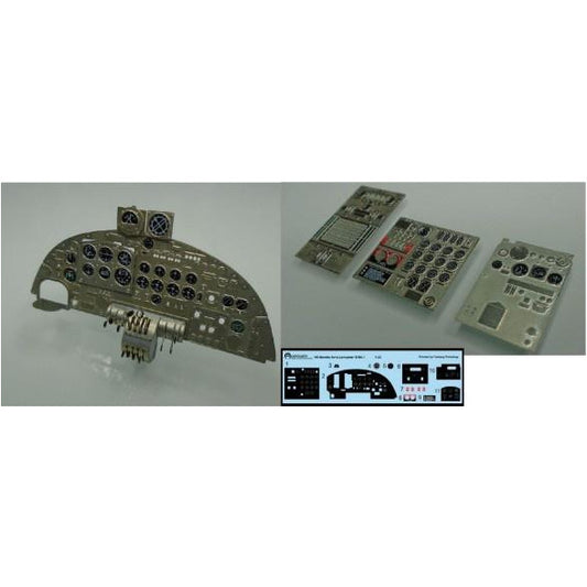 1/32 Avro Lancaster B Mk I Instrument Panel Upgrade (Photo-Etch & Decal) for HKM