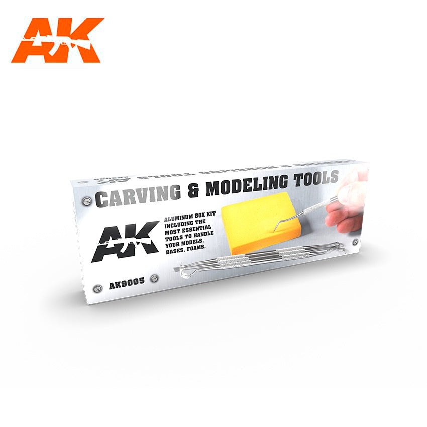 AK 9005 Carving & Modeling Tools by AK Interactive