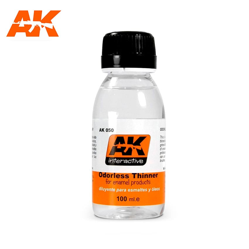 AK-050 Odorless Turpentine Thinner - 100ml