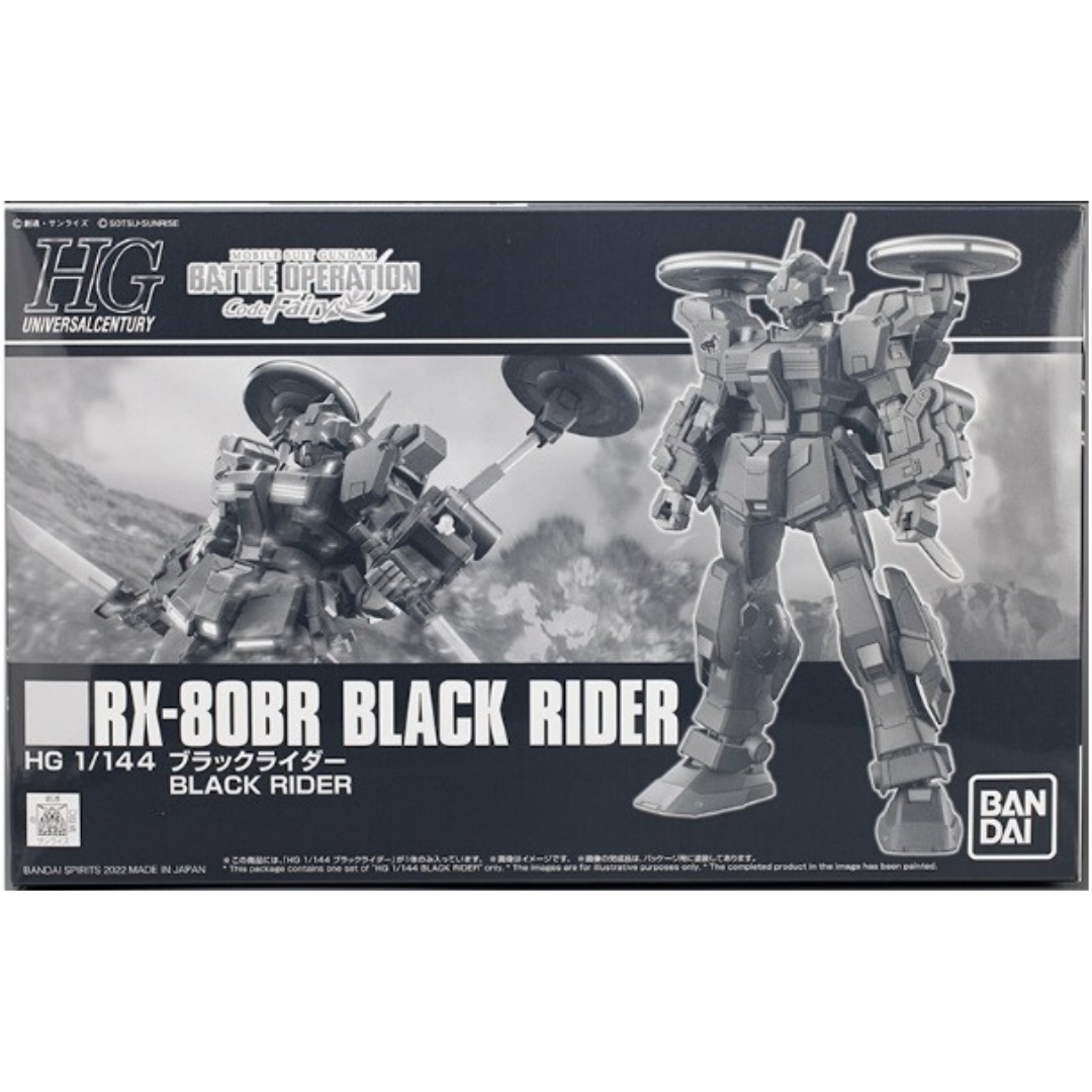 HGUC 1/144 RX-80BR Black Rider From Battle Operation Code Fairy #5062194 by Bandai