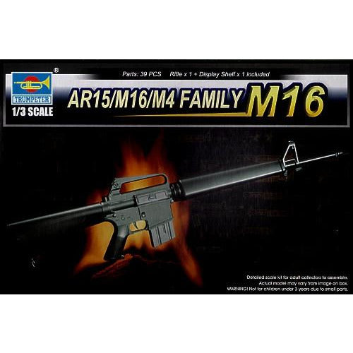 AR15/M16/M4 FAMILY- M16 1/3 #01901 by Trumpeter