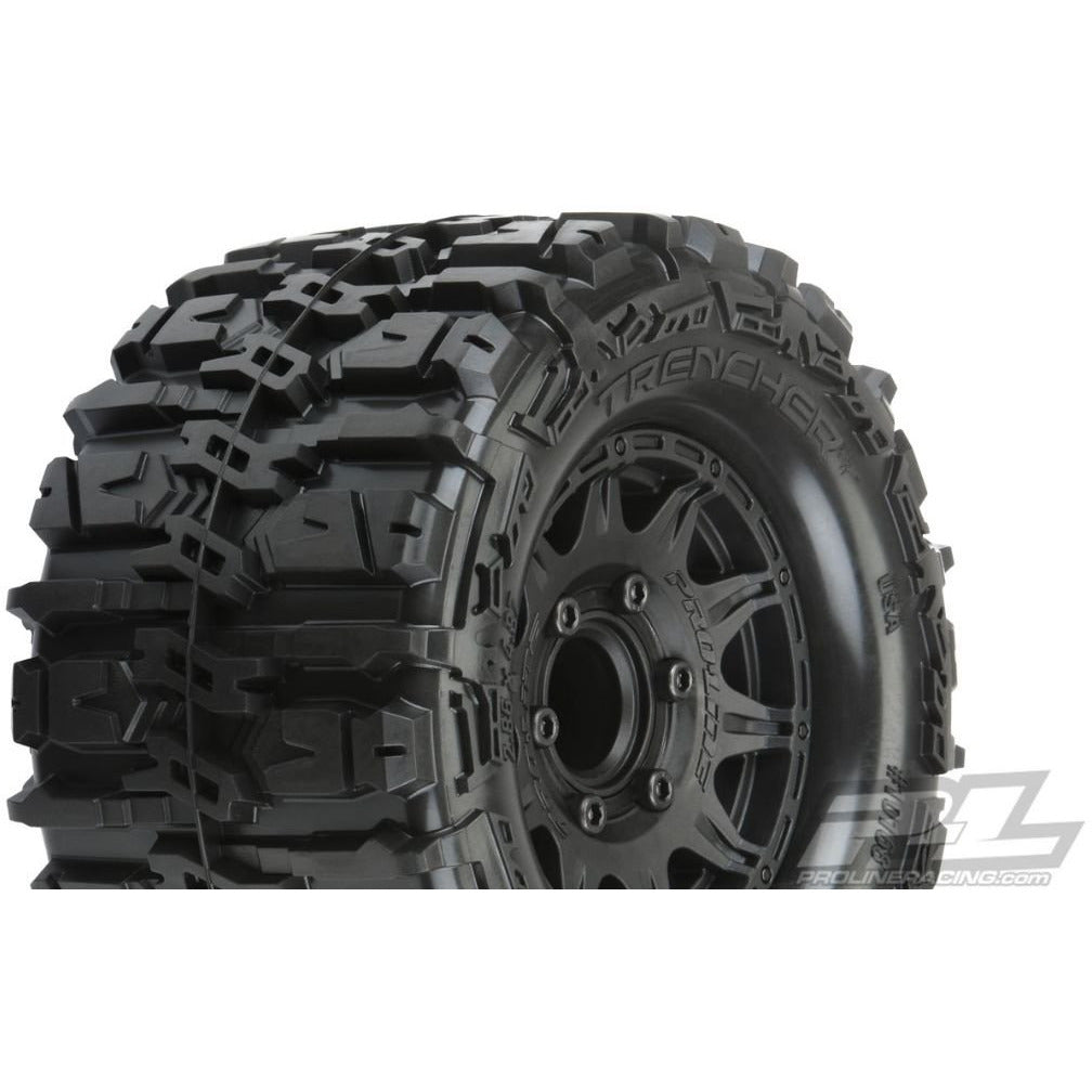 Pro-Line PRO10168-10 Trencher HP 2.8" BELTED Tires MTD Raid 6x30 Whls F/R