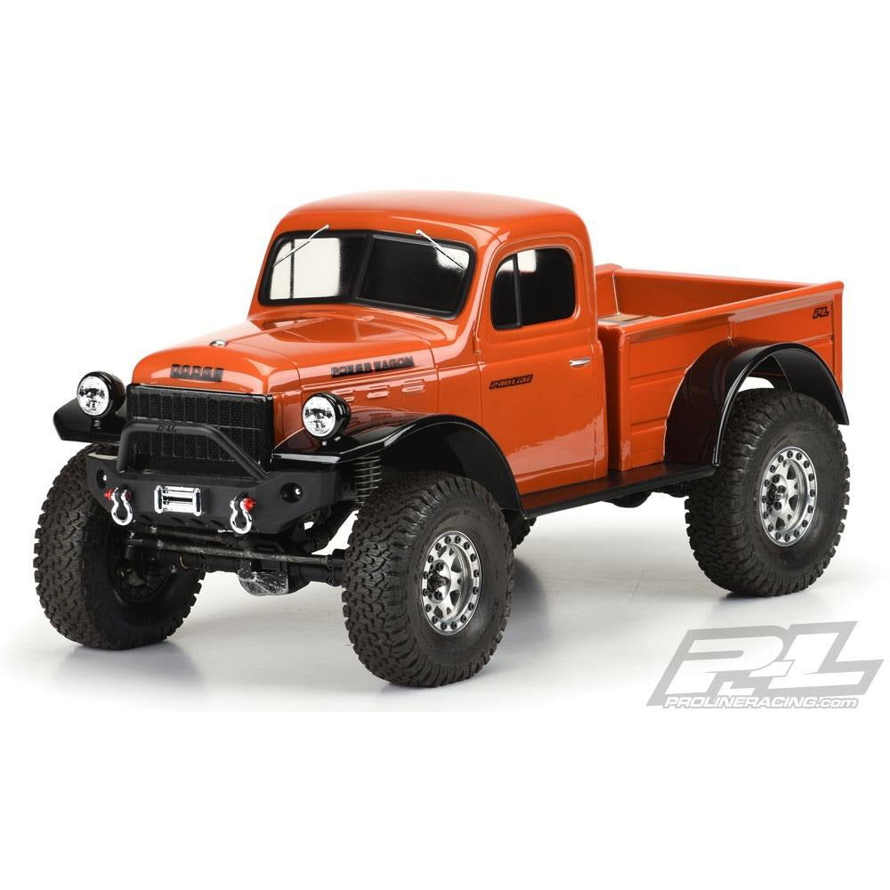 PRO3499-00 Pro-Line 1946 Dodge Power Wagon Clear Body for 12.3" (313mm) Wheelbase Scale Crawlers