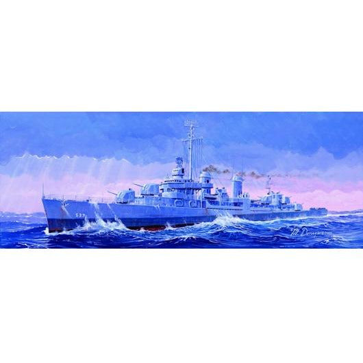 USS The Sullivans DD-537 1/350 Model Ship Kit #05304 by Trumpeter
