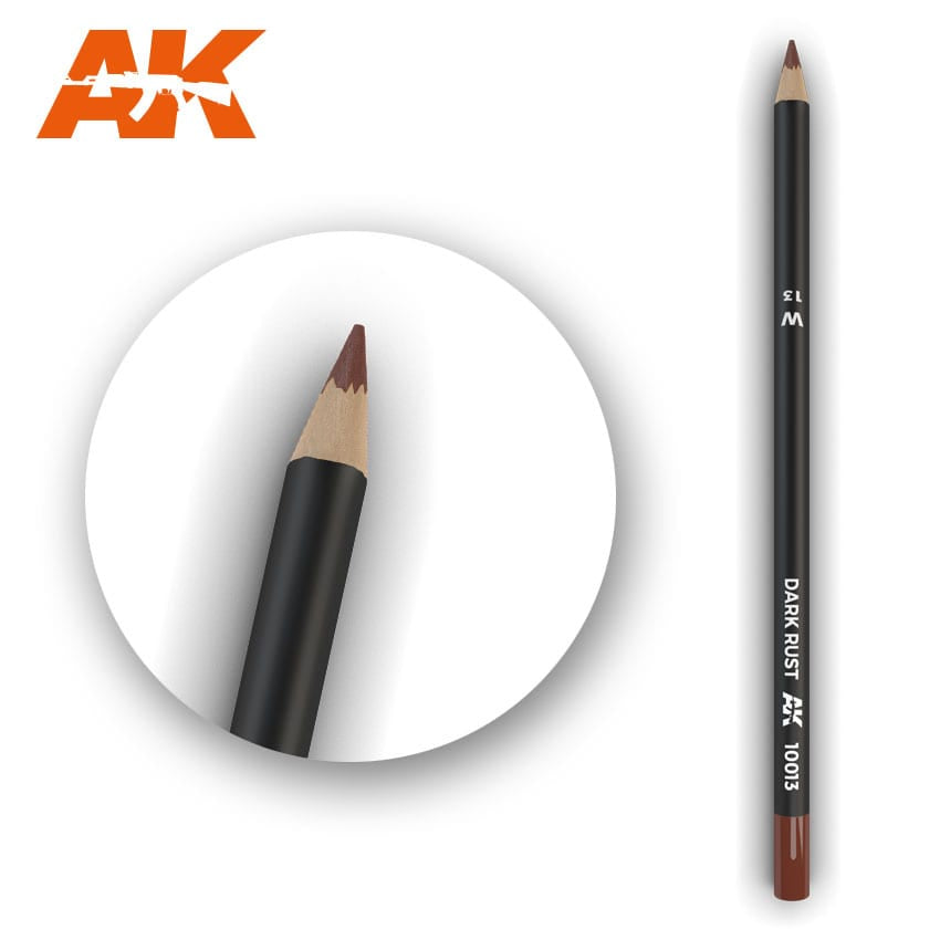 AK Weathering Pencil - Dark Rust