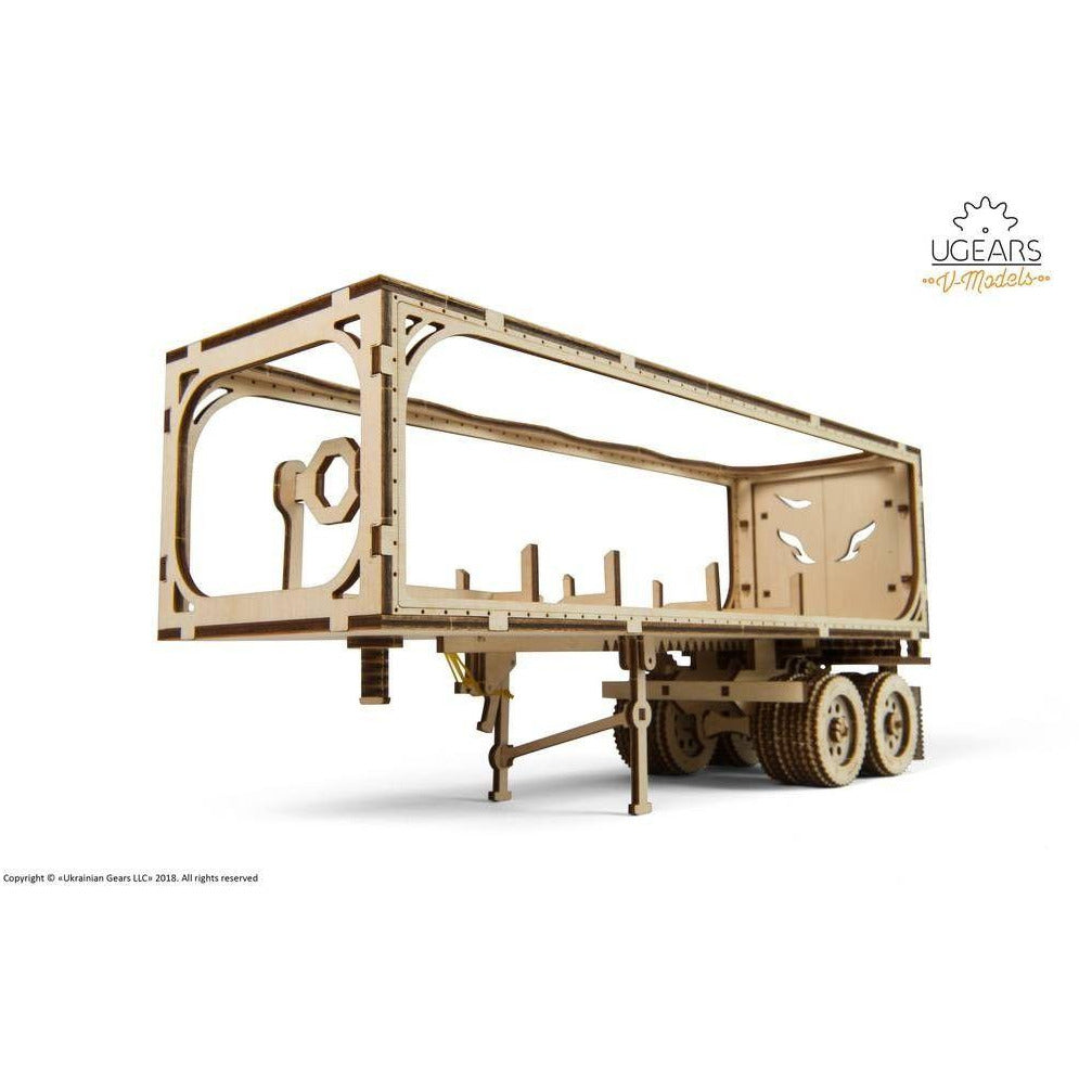 Model Heavy Boy Truck Trailer VM-03 by Ugears