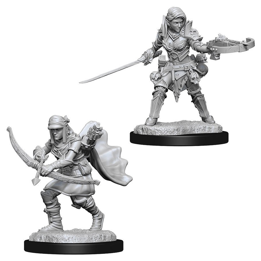 Pathfinder Unpainted Mini - Female Half-Elf-Ranger 73545