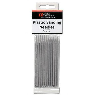 Alpha Abrasives Plastic Sanding Needles (Course 150 Grit) ALP401
