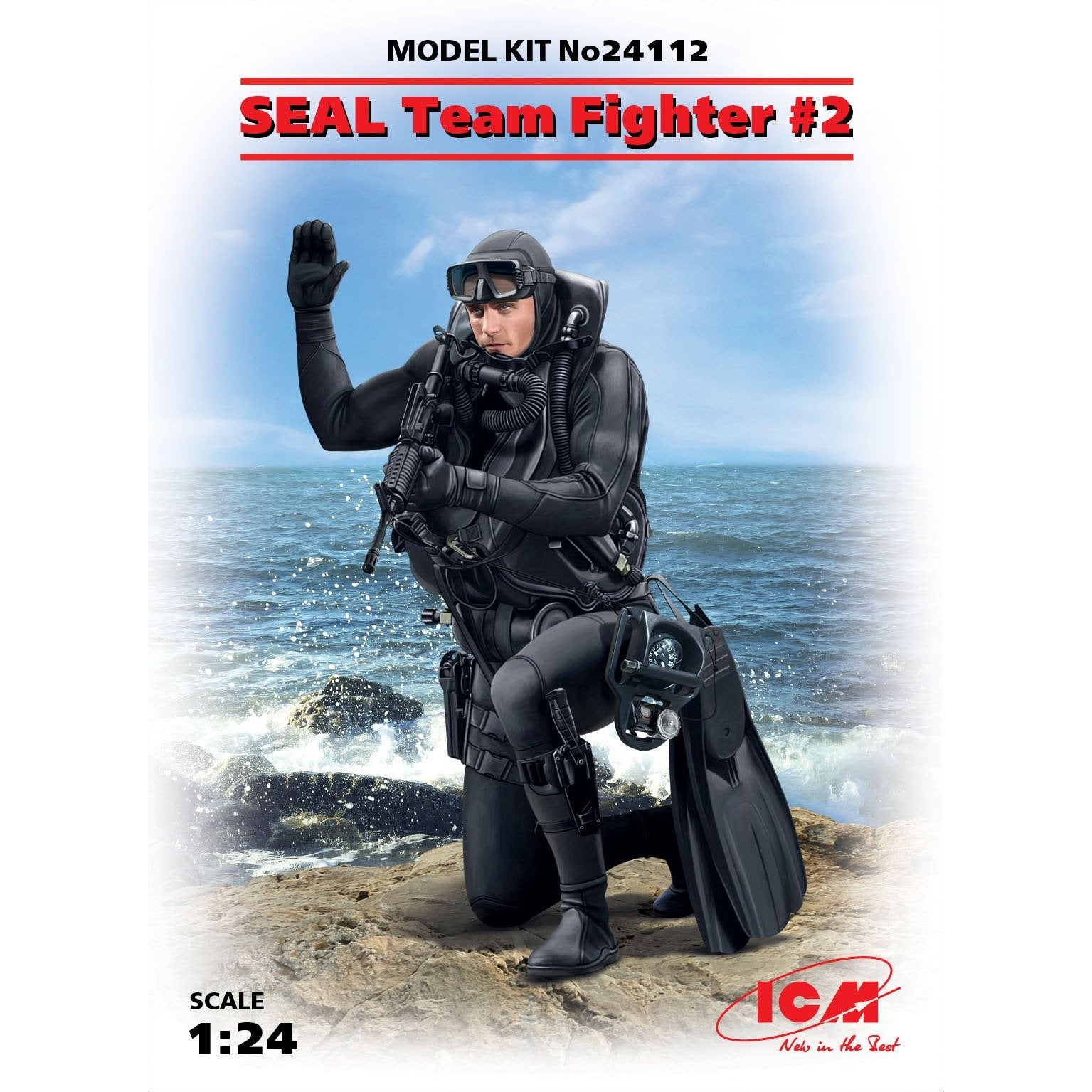 SEAL Team Fighter #2 1/24 by ICM
