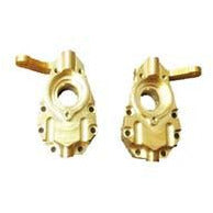 APS29002 Brass Front Steering Knuckles (2) for Traxxas TRX-4 and TRX-6 Crawler