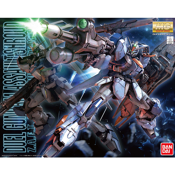 MG 1/100 ZGMF-X102 Duel Gundam Assault Shroud #5062904 by Bandai