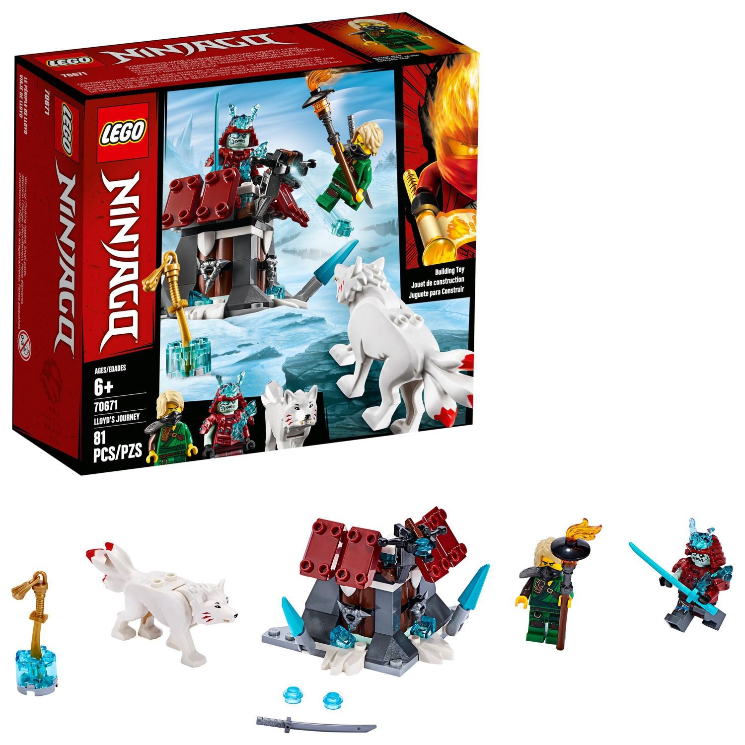 Lego Ninjago: Lloyd's Journey 70671