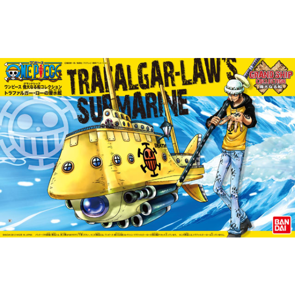 Trafalgar Law's Submarine #5057422 Grand Ship Collection One Piece Model kit by Bandai