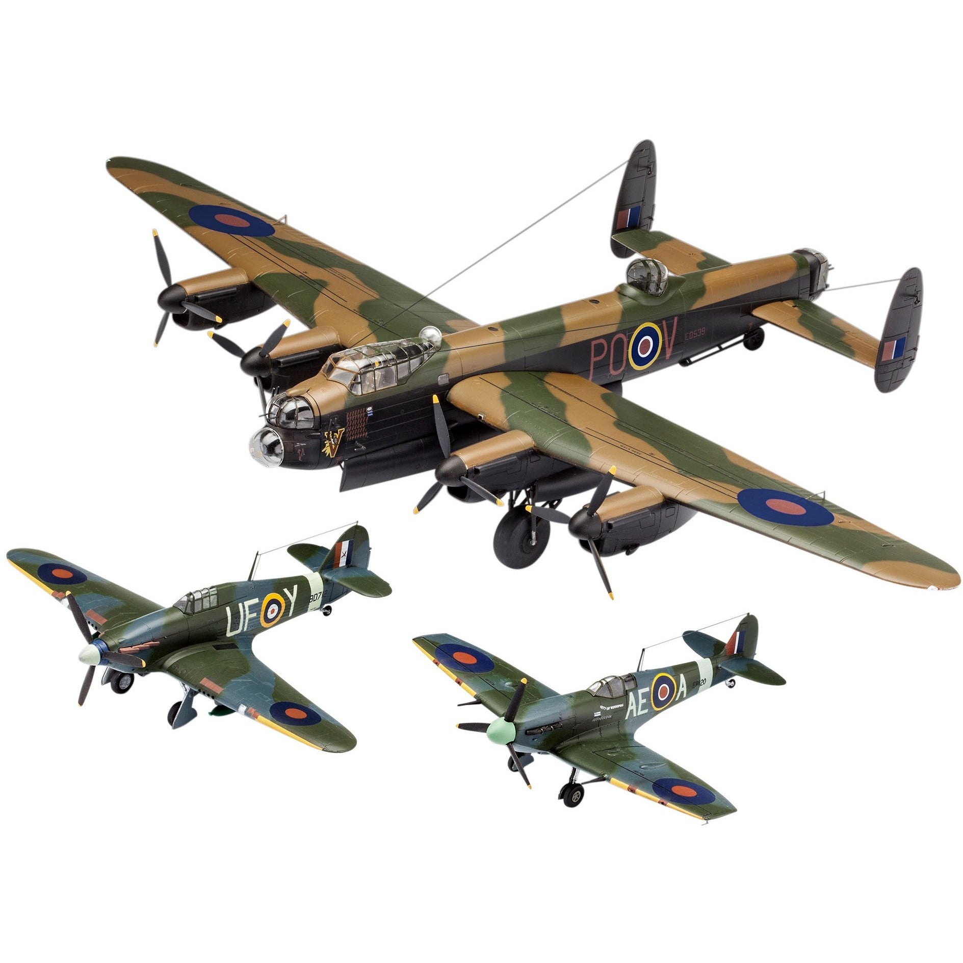 Flying Legends Gift Set 100 years RAF 1/72 by Revell