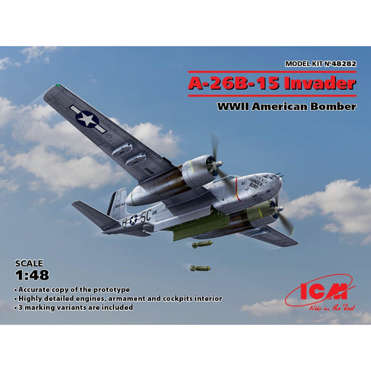 A-26B-15 Invader, WWII 1/48 by ICM