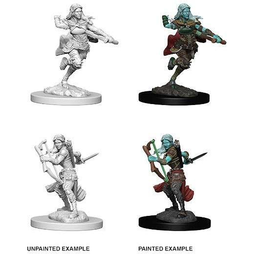 D&D Unpainted Mini - Air Genasi Female Rogue 73204