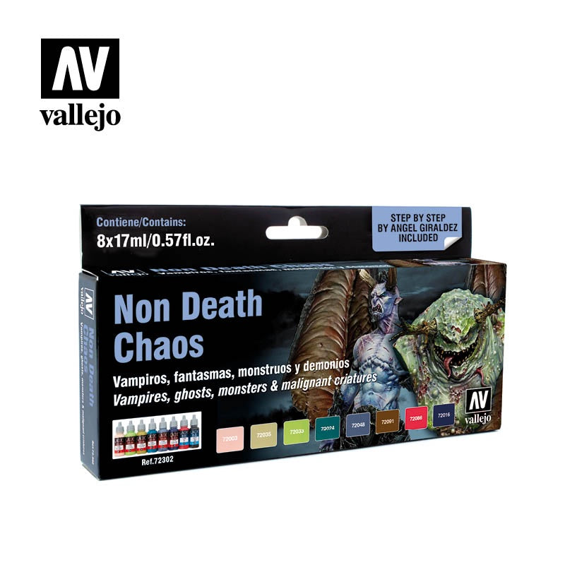 VAL72302 Game Color Non Death Chaos Painting Set