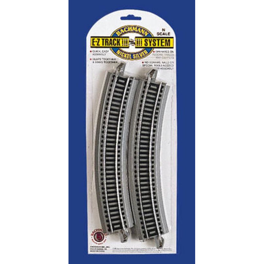 19" Radius Curve Track - Nickel (6PC) (N)
