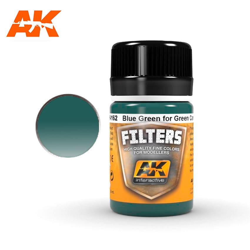 AK-4162 Light Blue Green Filter For Green Vehicles Filter