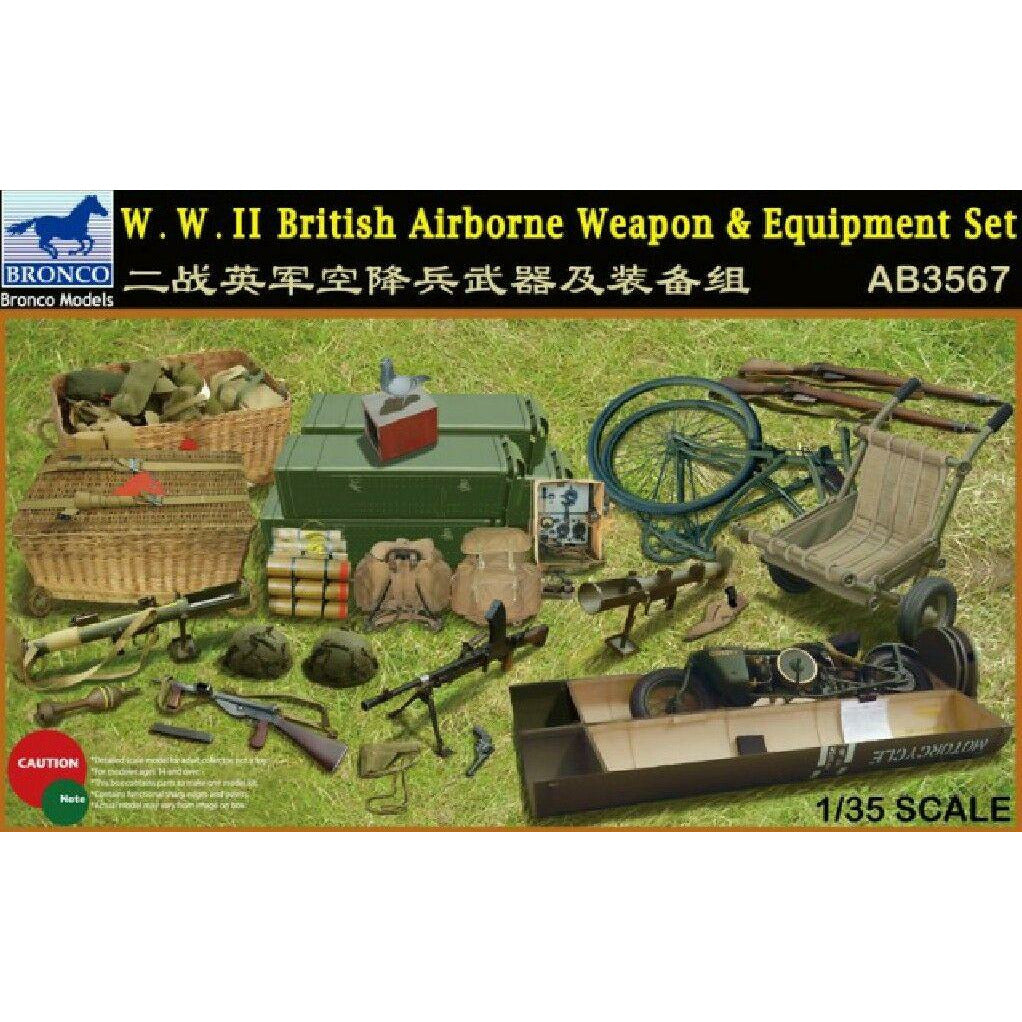 WWII British Airborne Weapon & Equipment Set 1/35