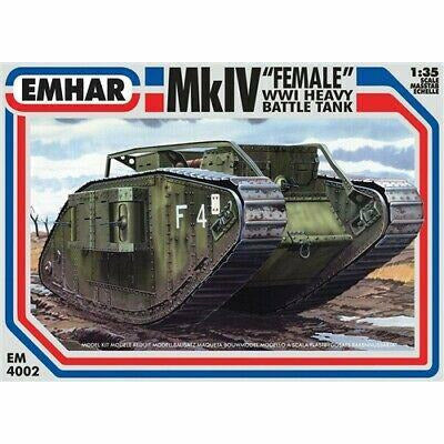 Mk IV "Female" WW II Heavy Tank 1/35 by Emhar