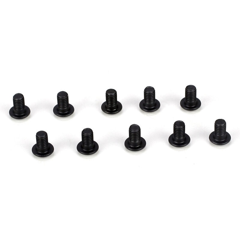 Button Head Screws, M3 x 5mm (10) TLR5900